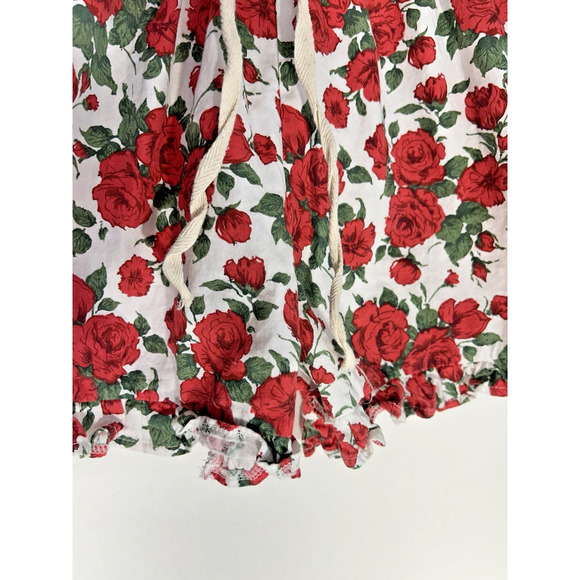 Cozy core comfy Violet & Brooks Red rose Lounge/Pajama Shorts Size XS/S - Picture 2 of 11